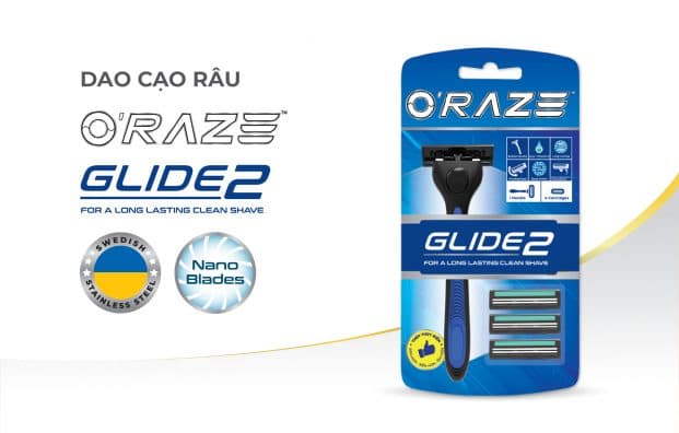 Vỉ dao cạo Glide2