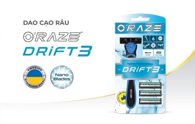Vỉ dao cạo Drift3