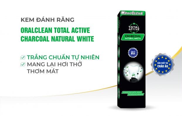 Tuýp kem Total Active Charcoal