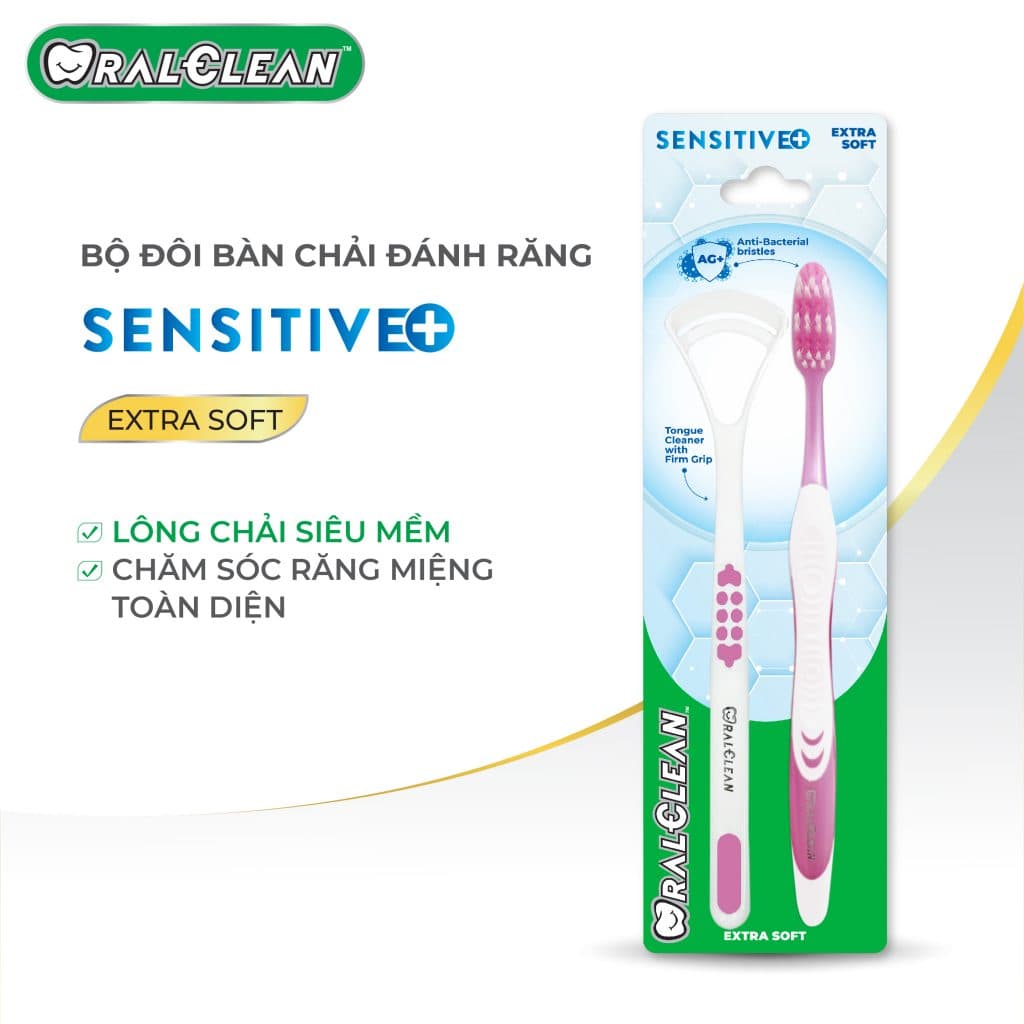 Vỉ bàn chải OralClean Sensitive+