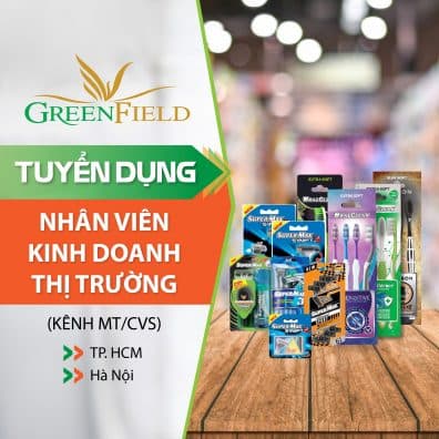 Áp phích tuyển dụng nhân viên kinh doanh thị trường